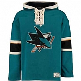 Sharks Blue Men's Customized All Stitched Sweatshirt,baseball caps,new era cap wholesale,wholesale hats